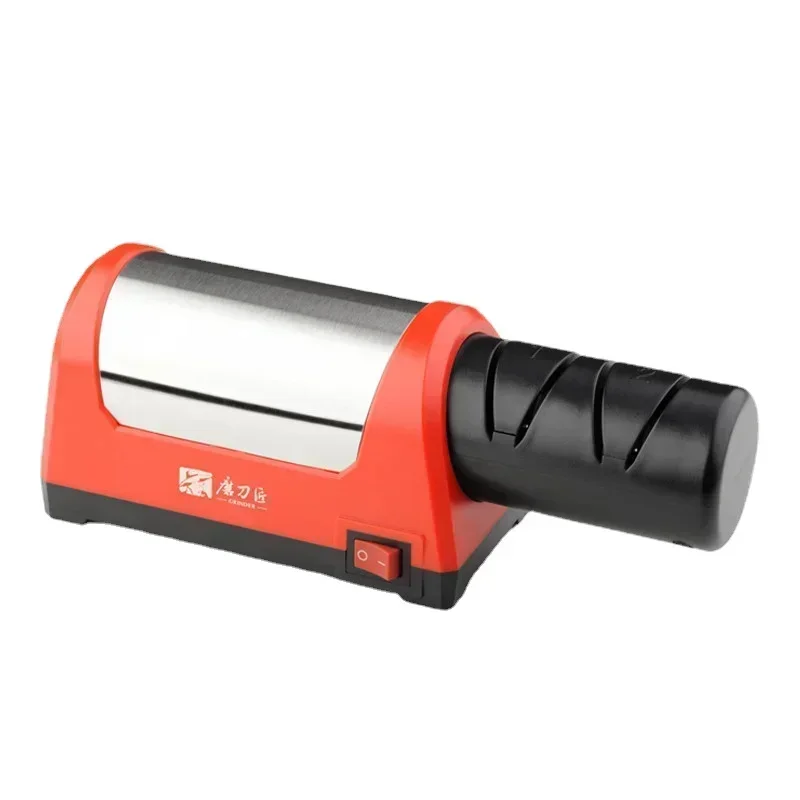 TAIDEA Sharpening Stone Two Stages Diamond Kitchen Knife 2 Slot Electric Diamond Steel Ceramic Home Knife Sharpener TG1031 knife sharpener kitchen knife sharpener knife sharpening stone diamond sharpening stone