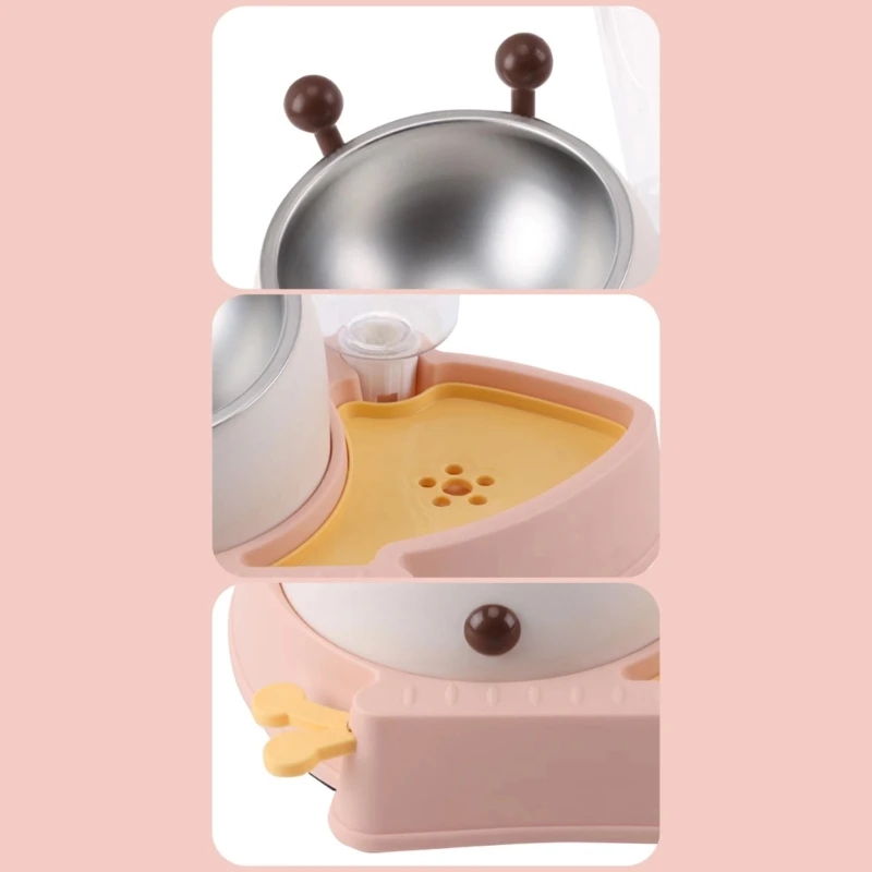 

Набор кормушек для собак 3 в 1, наклоненная поза для миски для кошачьей еды, приподнятая миска против рвоты, Прямая поставка