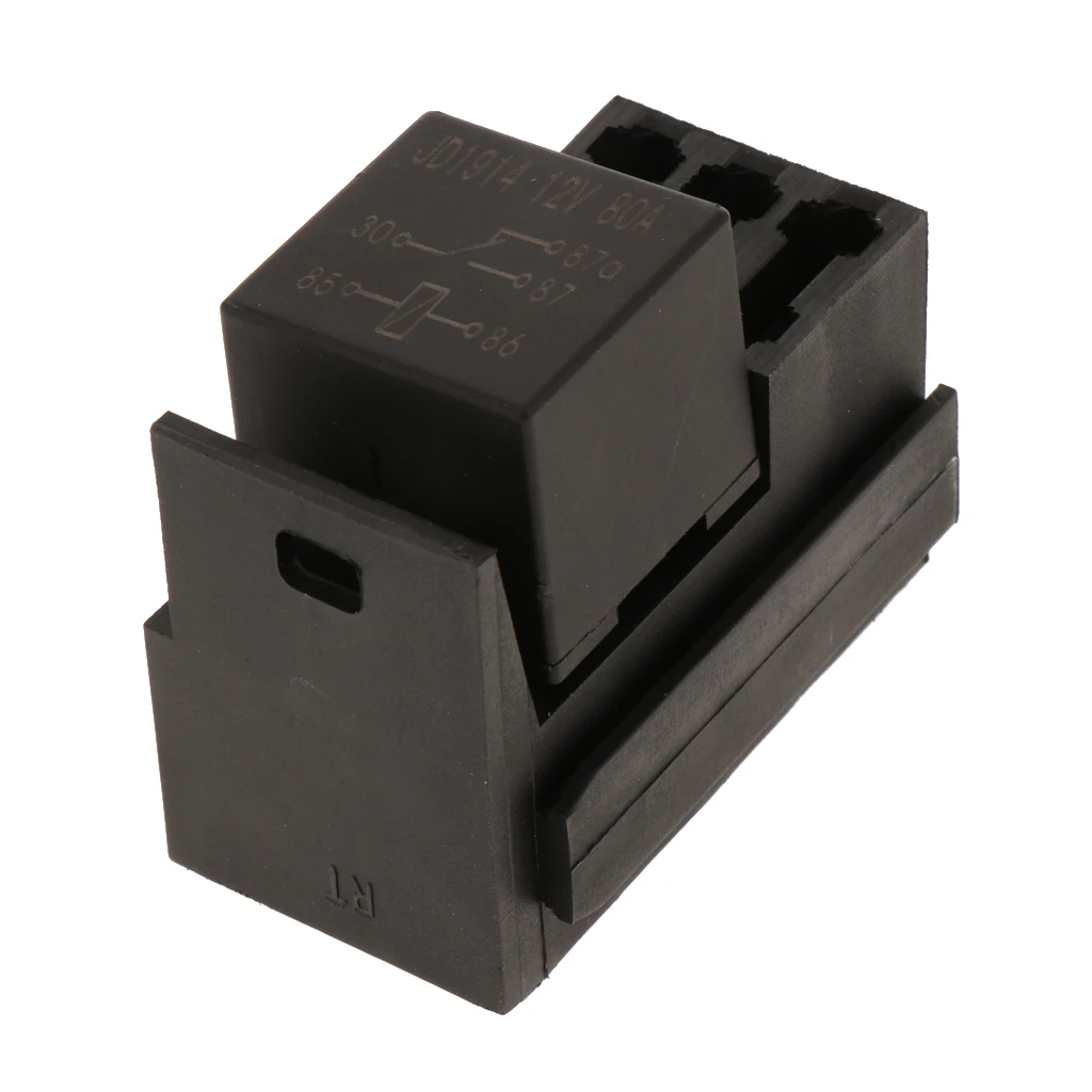 Automotive Marine RV Boat Fuse Relay Holder 4-Slot Relay Box 1 3 Fuses Automotive Fuse Box Holder Socket