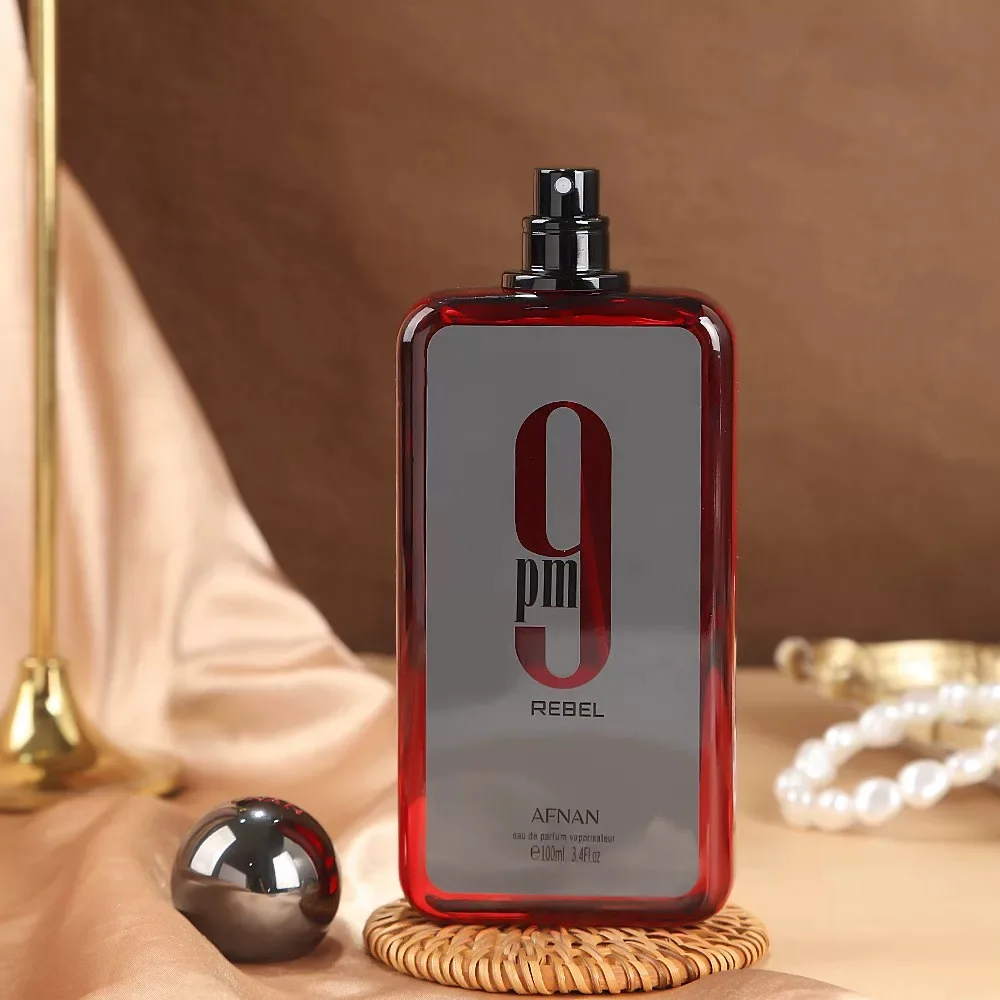 Afnan 9 pm Rebel Unisex Eau de Parfum 3.4fl oz, Luxurious Long-Lasting Fragrance for Versatile Occasion.s 3