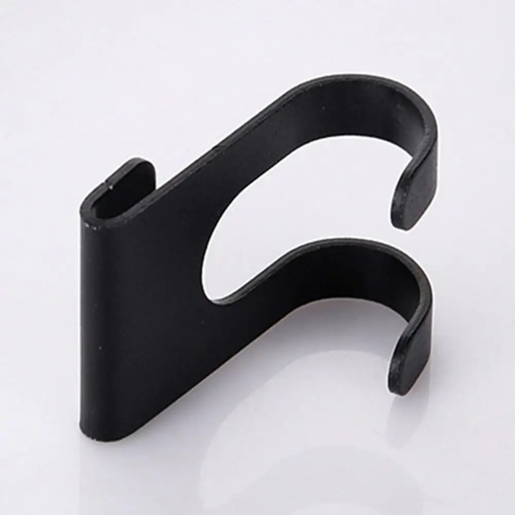 2Pcs Useful Coat Hanger Good Bearing Capacity Steady Rust-proof Aviation Aluminum Free Hole Towel Wall Rack