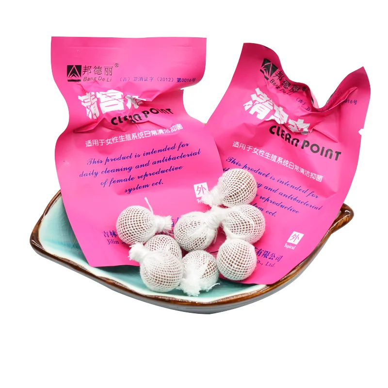 

50pcs original Yoni detox pearls Tampon Hot Selling Womb Detox