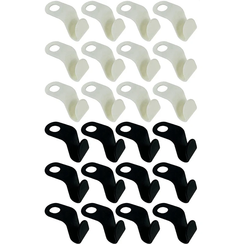 

Clothes Connector Hooks Sturdy Plastic Hooks Wardrobe Clothes Hanger For Hangers Space Saving