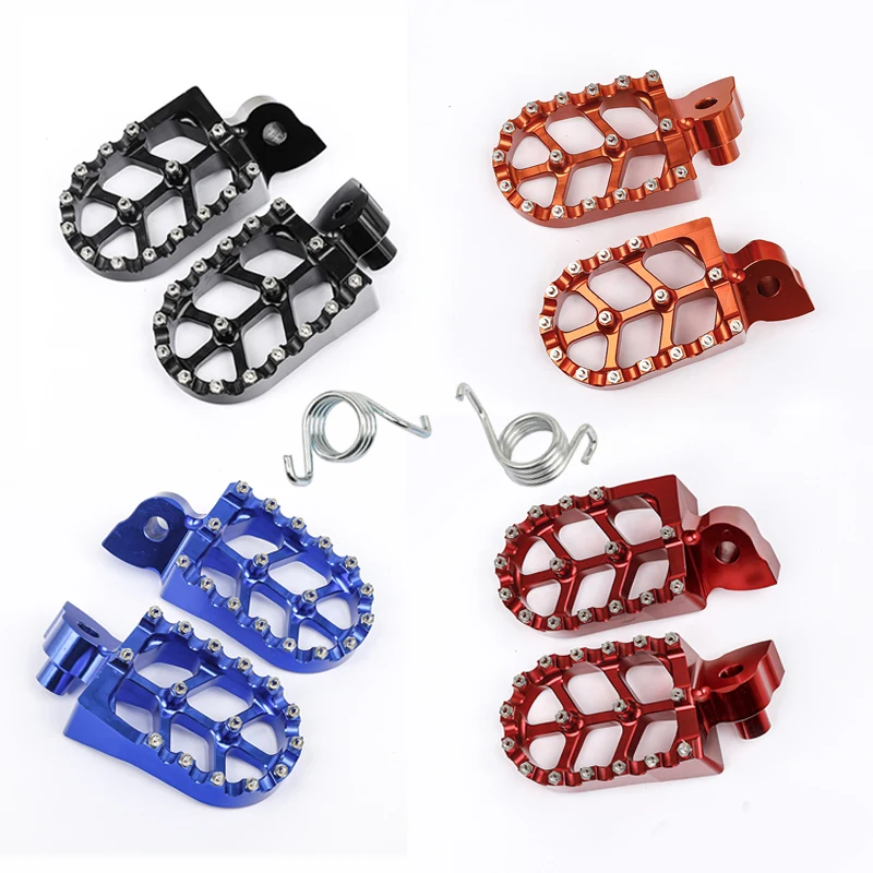 Yamaha YZ65 YZ85 YZ125 YZ250 YZ YZF 125 250 450 WR250F WR450F YZ450FX Motorcycle CNC Footrest Footpeg Foot Pegs