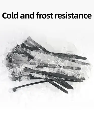500/200/100Pcs Plastic Nylon Cable Ties Self-locking 1.9/2.7mm Cord Straps Adjustable Fastening Loop Home Office Wire Zip Garden - Image 4