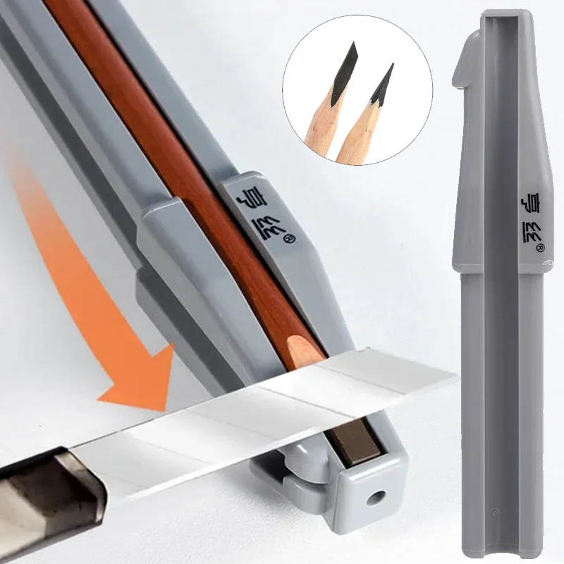 4 Sides Eye Makeup Pencil Sharpener Pencil New Design Shaper for Brows Makeup Professional Eyebrow Cosmetic Pen Sharpening Tool 2