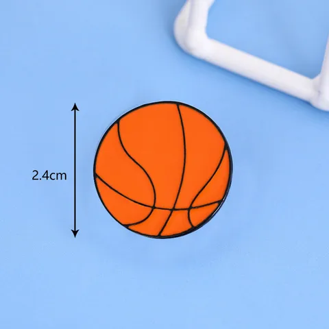 Brooch Football Basketball Pin New Jeans Buckle Needle Waist Pin Sweater Dress Brooch Pins Badge Accessories Jewelry Gift