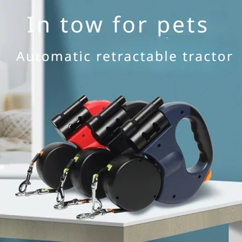 Dual Retractable Dog Leash 1