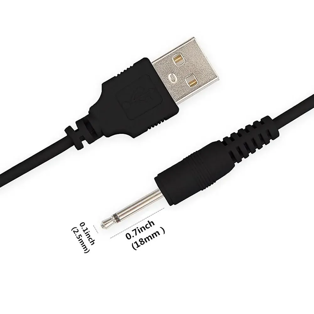 Universal USB Charger Cable for Rechargeable Adult Toys and Massagers