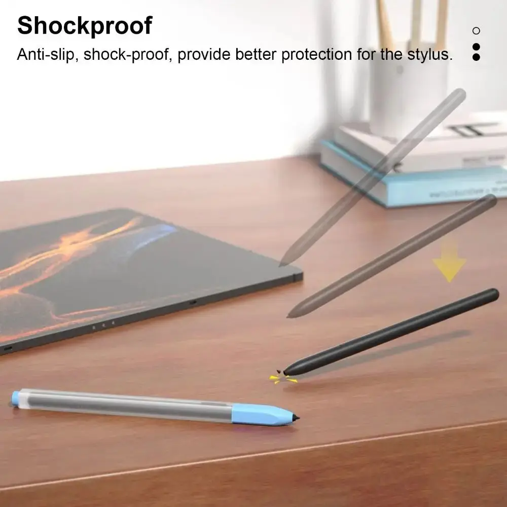 Silicone Protective Pencil Case Cover for Samsung Galaxy Tablets