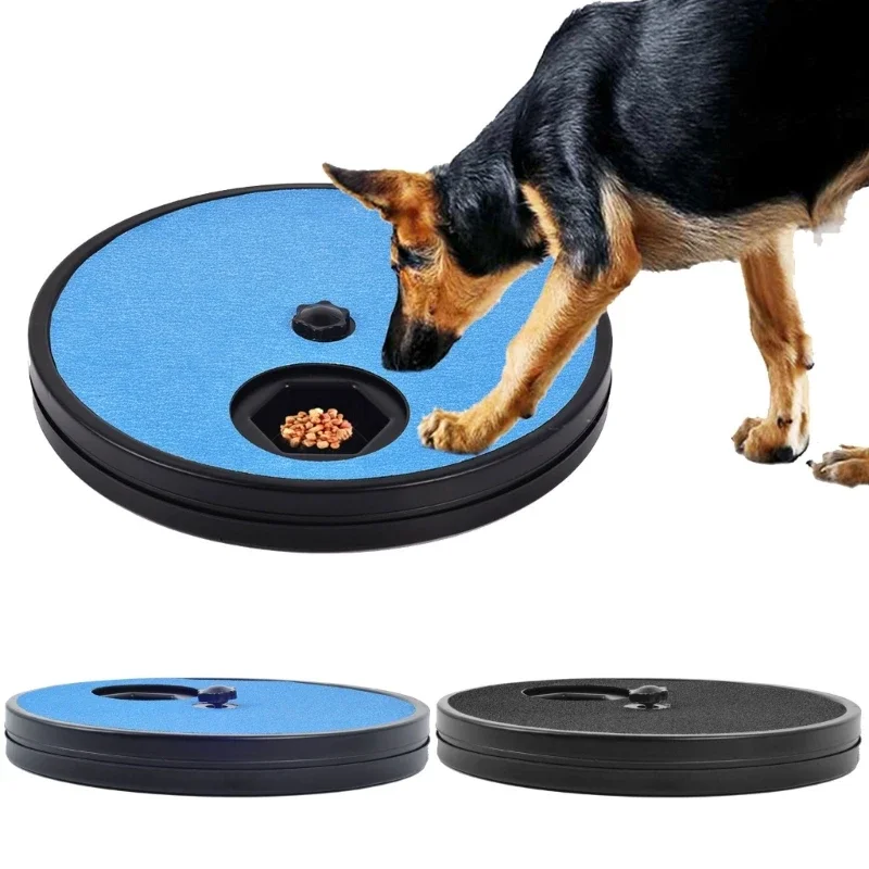 

Dog Scratching Board with Slow Feeder Box Interactive and Rewarding Scratch Pad for Indoor Dogs Entertainment Toy