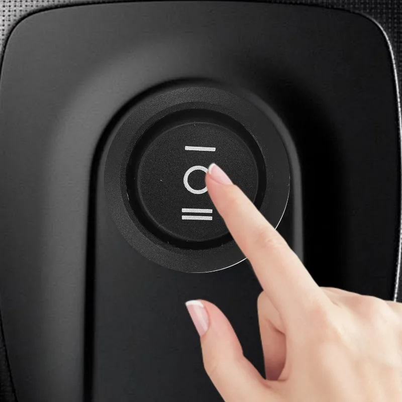 Round Rocker Switch 12V 3 Pin 3Position ON Off ON 10A/125V DC SPDT Circle Toggle Switch with Wires for Auto Marine Boat Switches