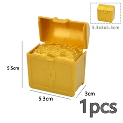 Large Building Blocks City Furniture and House Accessories Set - Includes Desk, Chair, Bed, Sofa, Bathroom, Kitchen, and Car Figures (Treasure Box)