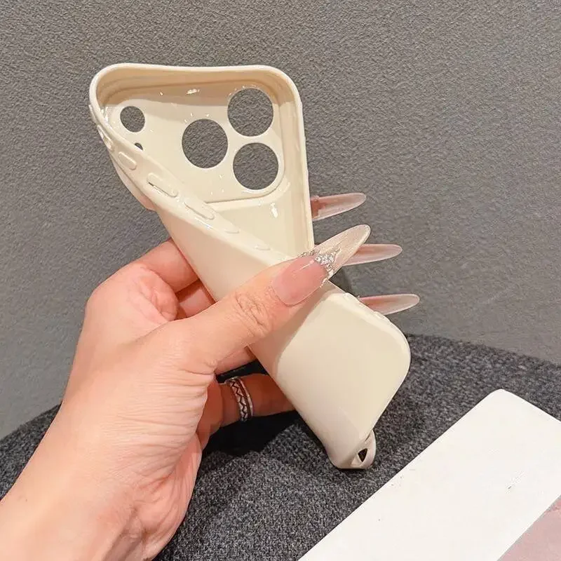 Heart-Shaped Cute Love Silicone Phone Case