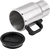 Heated Travel Mug,  Tea Kettle,   Mug, 12V 450ml  In  Stainless Steel Travel Heating Cup Coffee Tea  Cup Mug Travel  Kettle for 5