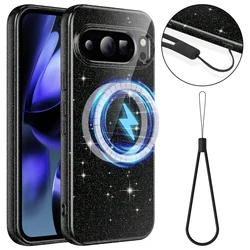 Solid Color Velvet Soft Silicone Shockproof Back Cover Case - Google PIXEL 9PRO (Black)
