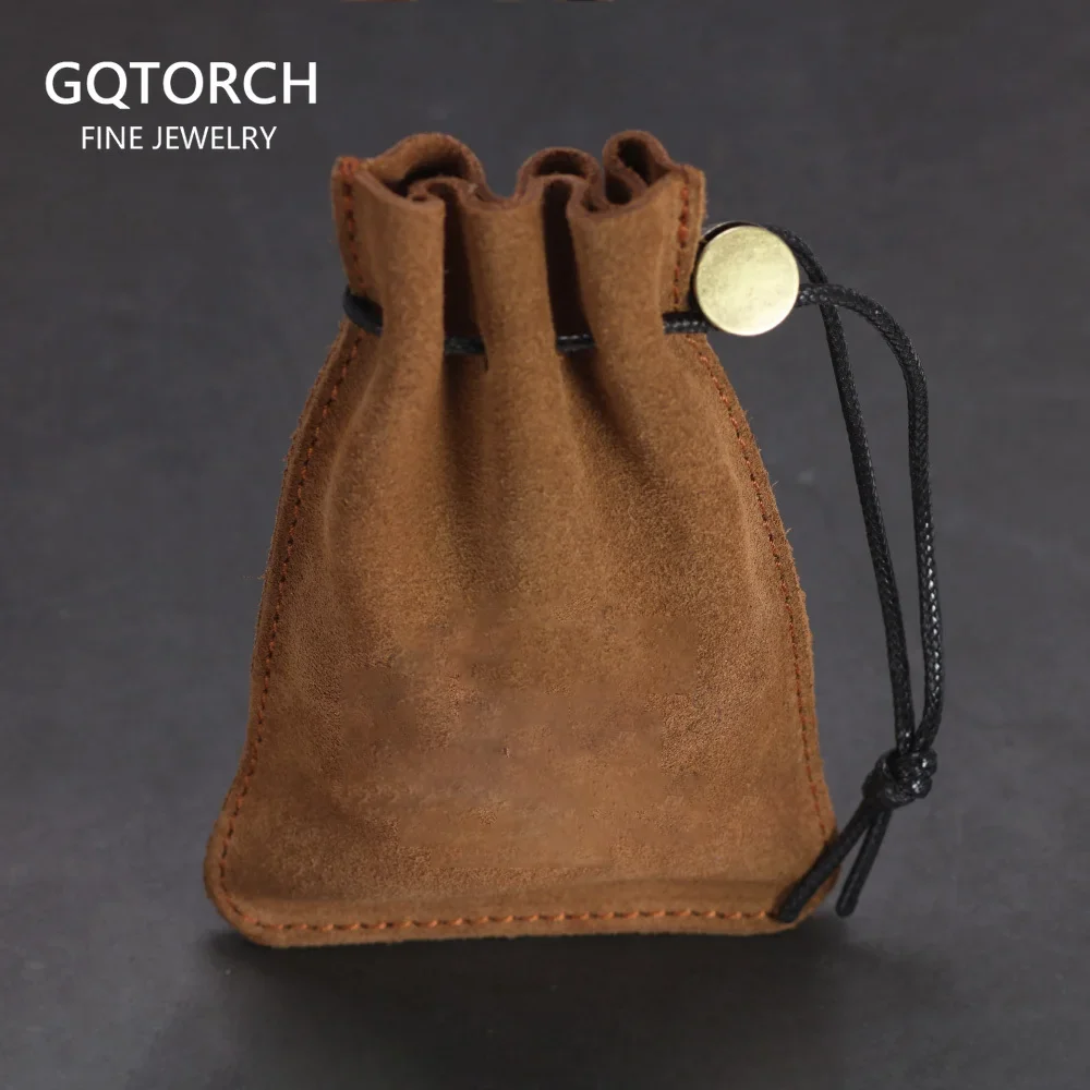 Ecopelle Sacchetto Portamonete Medievale Borse In Vera Pelle Per Confezioni  Regalo Di Gioielli Con Chiusura