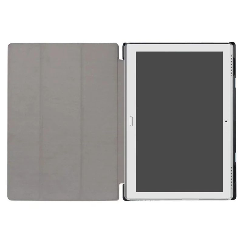 Lenovo Tab 4 10 Plus Smart Tablet Tri-fold Stand Case with Hard Back Cover
