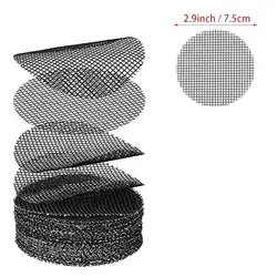 Pot Hole Mesh Pad for Optimal Soil Retention and Drainage (Square 7.5x7.5cm)