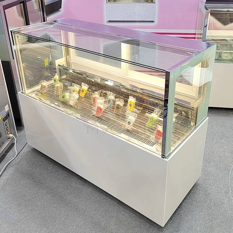 

Mvckyi Commercial Professional supplier popsicle freezer showcase italian ice cream gelato display refrigeration equipment