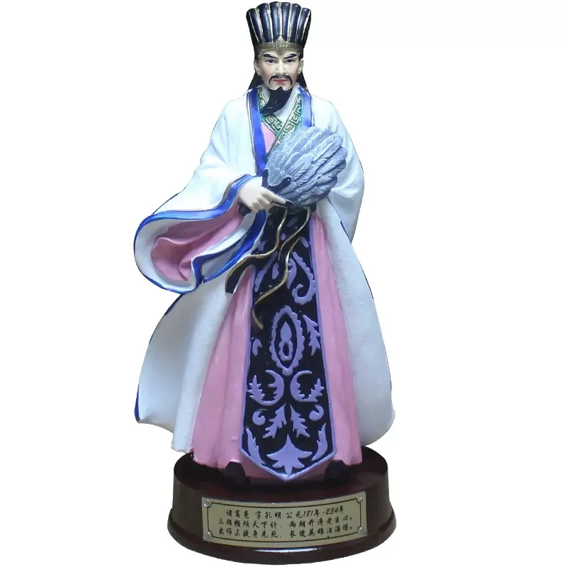 The Romance of The Three Kingdoms Historical Figure Statue, Creative Chinese Heroes Ornaments, Home Living Room, Office Decora