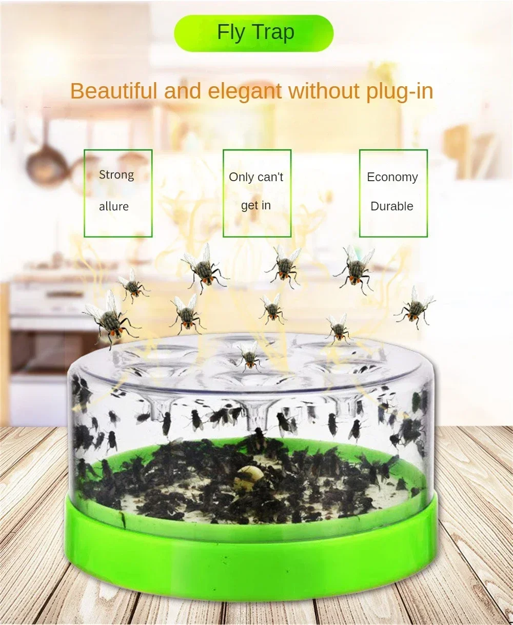 Description Picture 3 of itemMultipurpose Flies Killer Fly Trap Household Kitchen Pest Reject Control Repeller Indoor Flycatcher Catcher Killer Fly Trap
