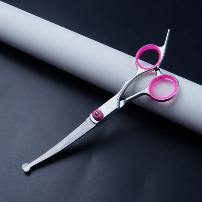 Pet Grooming Scissors Kit, cat-safe stainless steel tools, perfect for trimming, shaping and styling your pet. 6