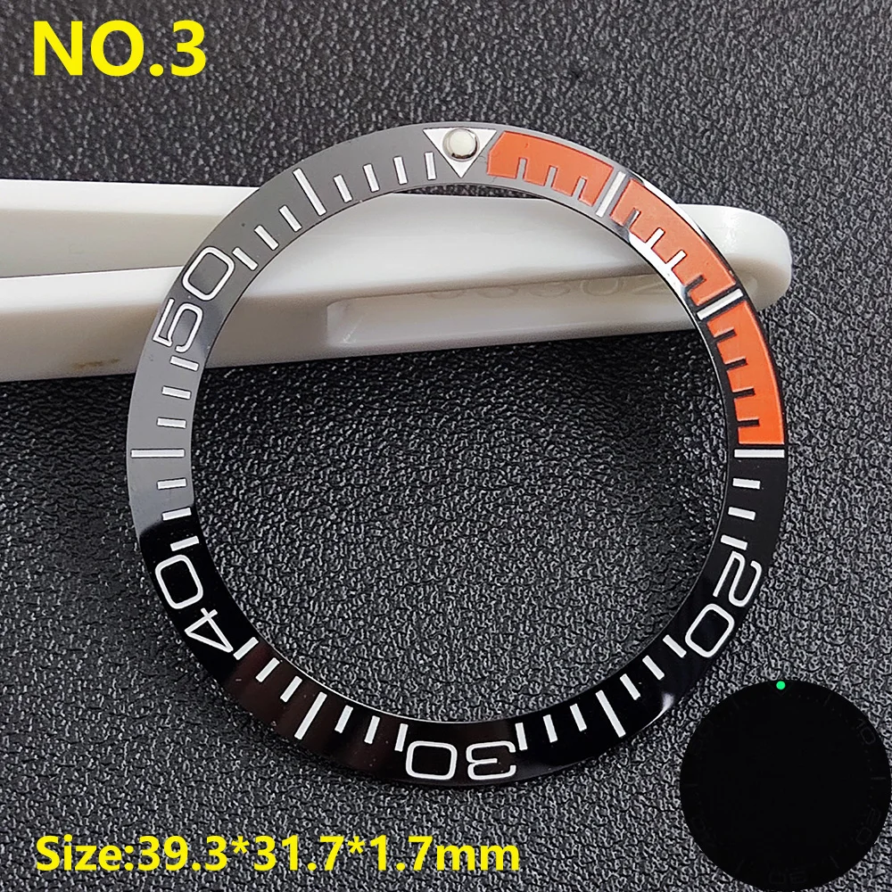 Sloping Luminous Ceramic Bezel Insert