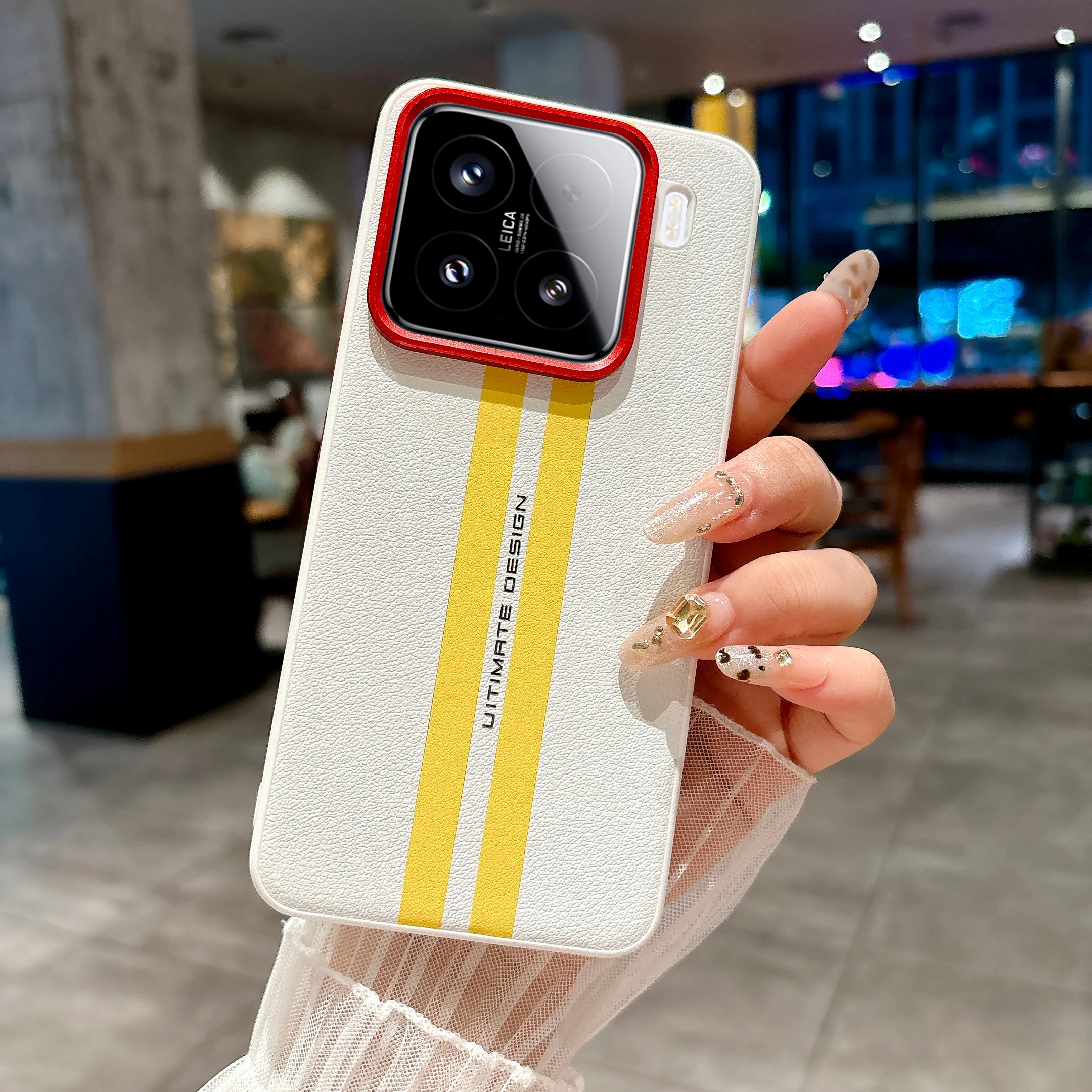 حافظة لهاتف Xiaomi 15 15 Pro 15 مصنوعة من الجلد ال...