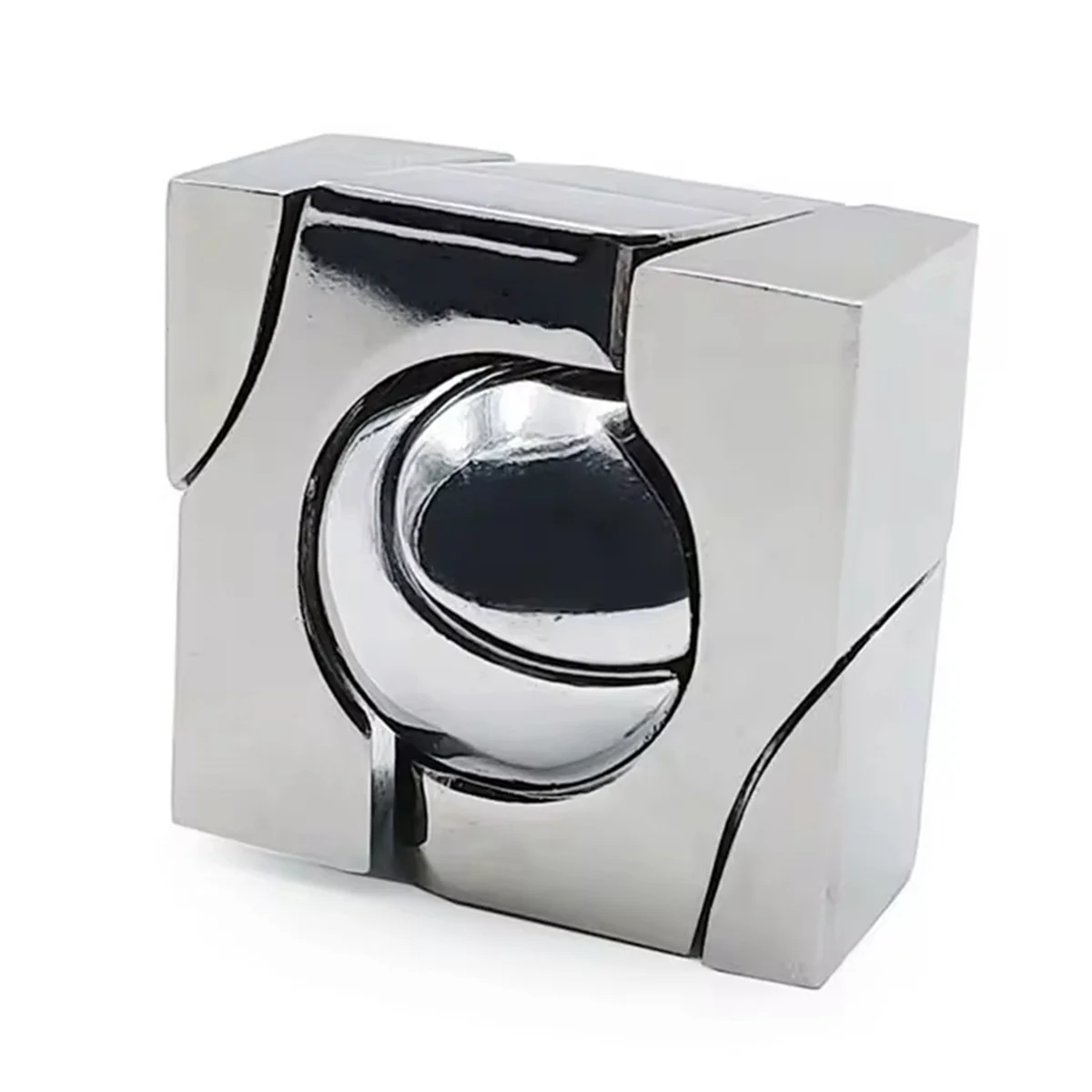 Brain Teaser Puzzle 3D Unlock Decompression Toys Adults Kids IQ Challenge Games Metal Puzzles Educational Toy