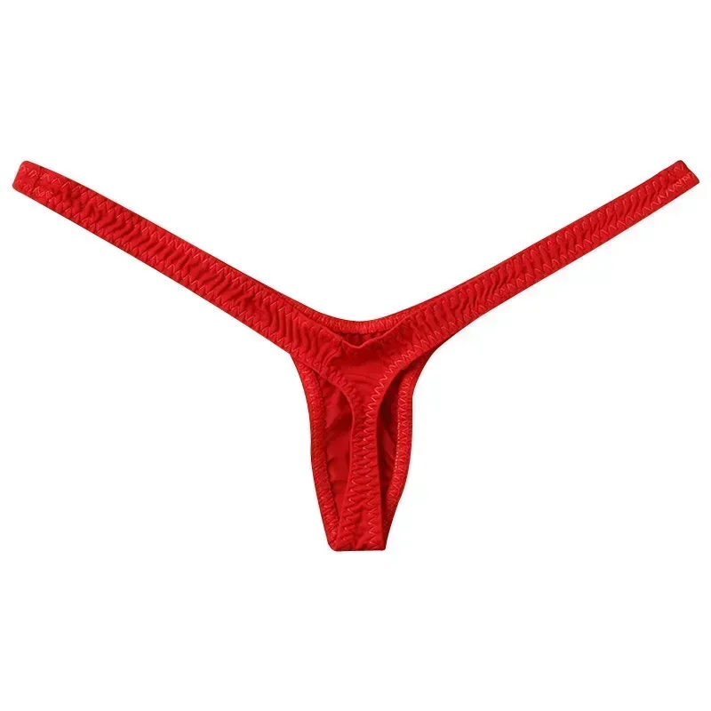 1/4 PCS Women's Thong Underwear G-string T-Back Lady Breathable Deep V Sexy Hot Low Waist Mini Panties Bikini Bottom Panty Women 6