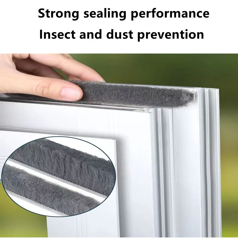 5/10M Home Windproof Tape Sealing Strip Weatherstrip Home Door Window Sound Insulation Dust Strip