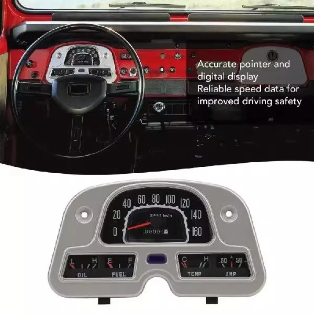 

Sale Car Meter Gauge Cluster 83100-60180 for Toyota Land Cruiser FJ40 FJ45 BJ40 1974-1980 Gray Dashboard Assembly Accessories