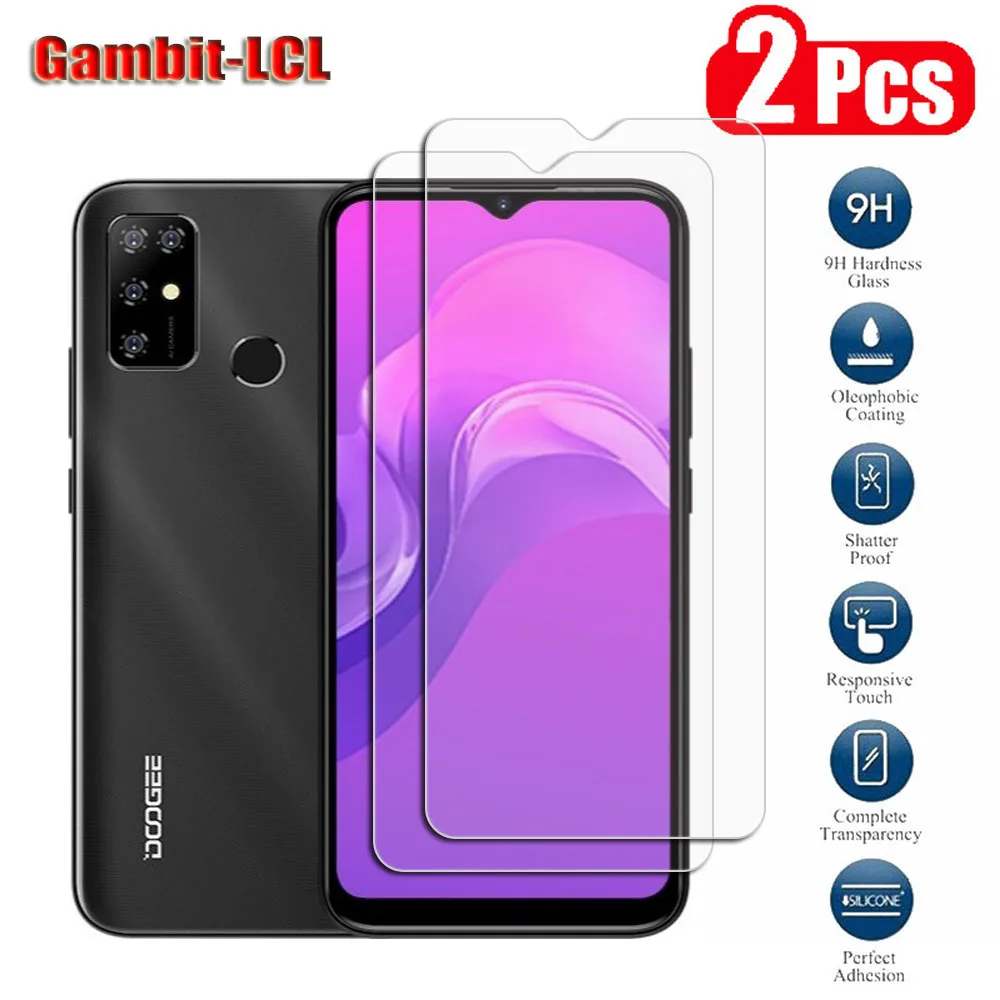 KJYF [1 Pack] Vetro Temperato per Doogee X96 PRO (6.52), Ultra Resistente Pellicola Protettiva Schermo Protezione,Durezza 9H AntiGraffio Screen Protector Film
