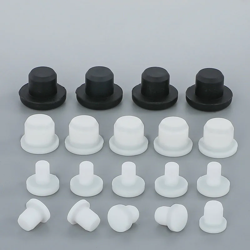 Рисунок 2 - Белые силиконовые резиновые колпачки