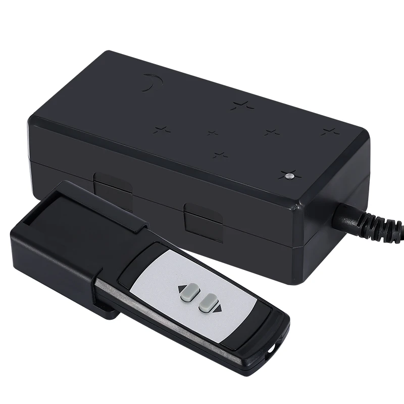 Electric Linear Actuator Controller Black Wireless Wired 1to1 Controller 220VAC to 24VDC Power Control Can Be Used With Motor