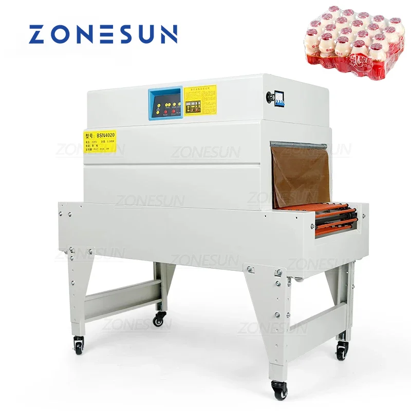 

Термоусадочная пленочная упаковочная машина ZONESUN, упаковочная машина для косметики, книги, пищи, компакт-дисков, печенья, карточек