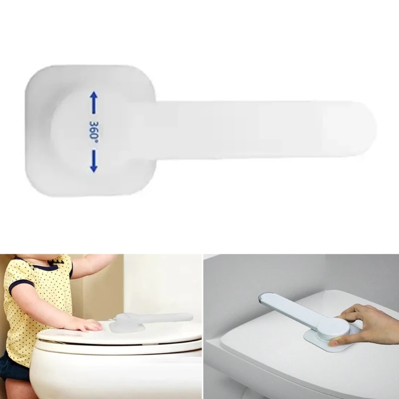 Secure Lock Reliable Toilet Lock ABS Strong Childproof Toilet for Keep Your Bathroom Safe for Kids