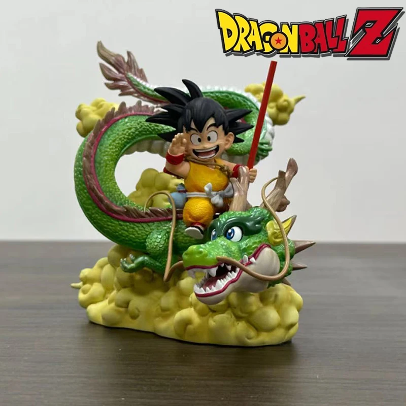 

Anime Dragon Ball Goku's Life Desktop Ornament Figure Meet Dragon Ball Childhood Sun Wukong Model Figure Gifts