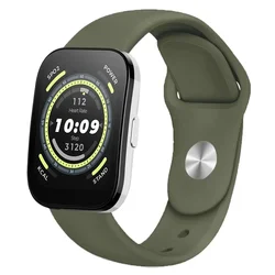 Sport Silicone Watch Band, 20/22mm, Premium Replacement Strap - 20mm watch band (Olive 22)