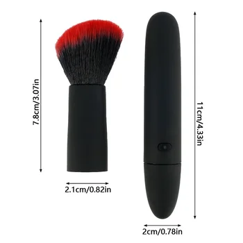 Rechargeable 10 Speed Vibration Vibrator Massage Stick Magic Wand Make up Brush Female Intimate Adult Toys for Couple 3