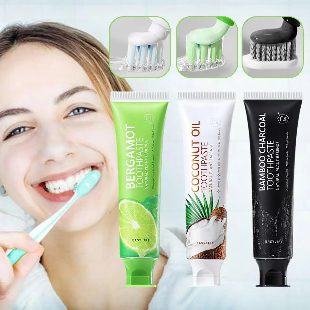 

120g Toothpaste Teeth Stain Removal Anti-pigmentation White Teeth Cleaning Whitening Toothpaste Bright Cleaning Yellow Oral F4U2