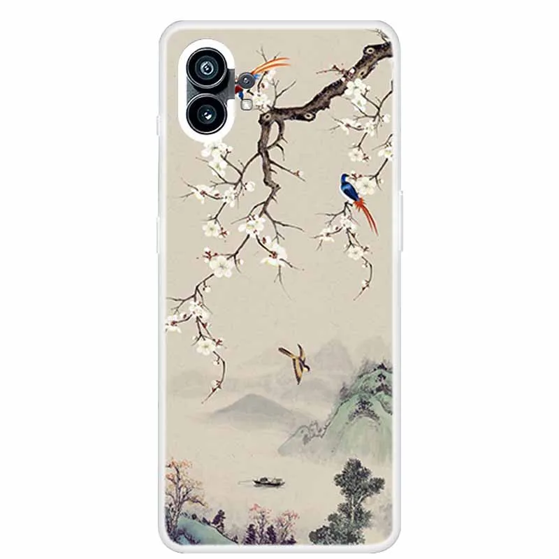 Clear Shockproof Soft TPU Silicone Phone Case - Fashionable Back Cover Design