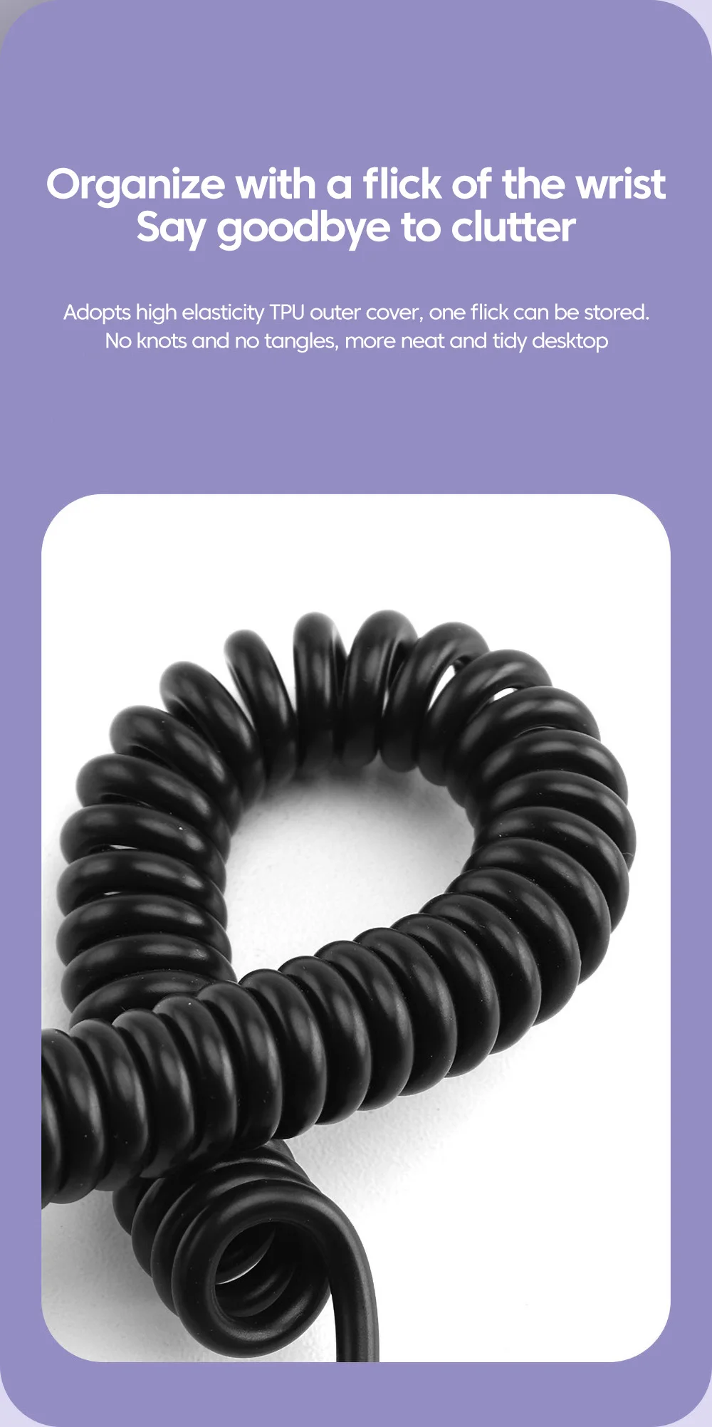 66W Car Spring Cable Fast Charging 6A 20CM To 1M Type C To Type C Data Cord For iPhone 15 16 Samsung Huawei Xiaomi USB C Cable