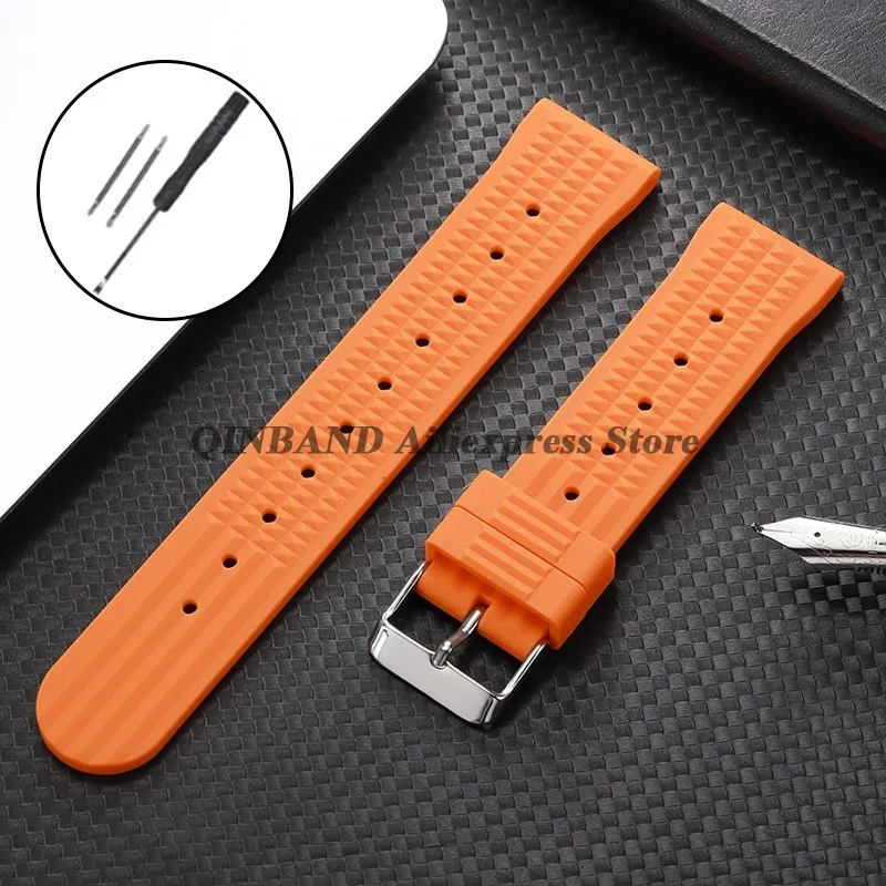 Premium Silicone Waterproof Sport Watchband Replacement Bracelet