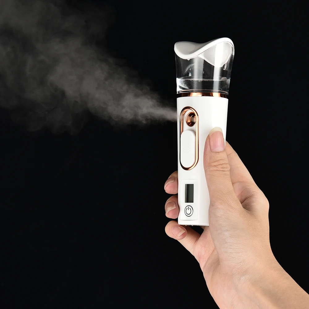Portable Mini Facial Steamer Nano Spray Mist Hydrator