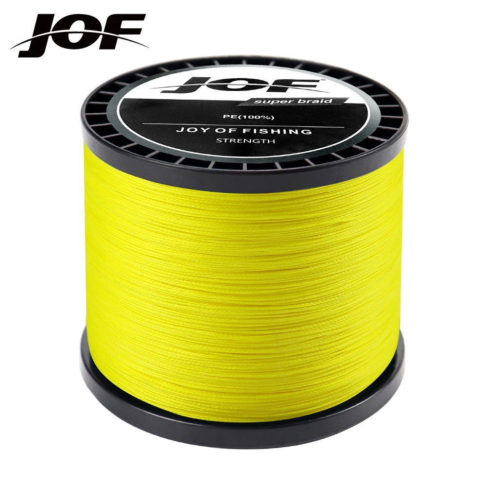 

JOF 1000m 9 Strand Japan Super Strong PE Braided Fishing Line Multifilament Braid Thread 28.6 37 48.5 60 85.5 97.8 143.5LBS