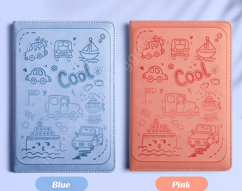 CAHIER,A5 Lake blue--Carnet Portable coréen A5-A6, joli dessin animé