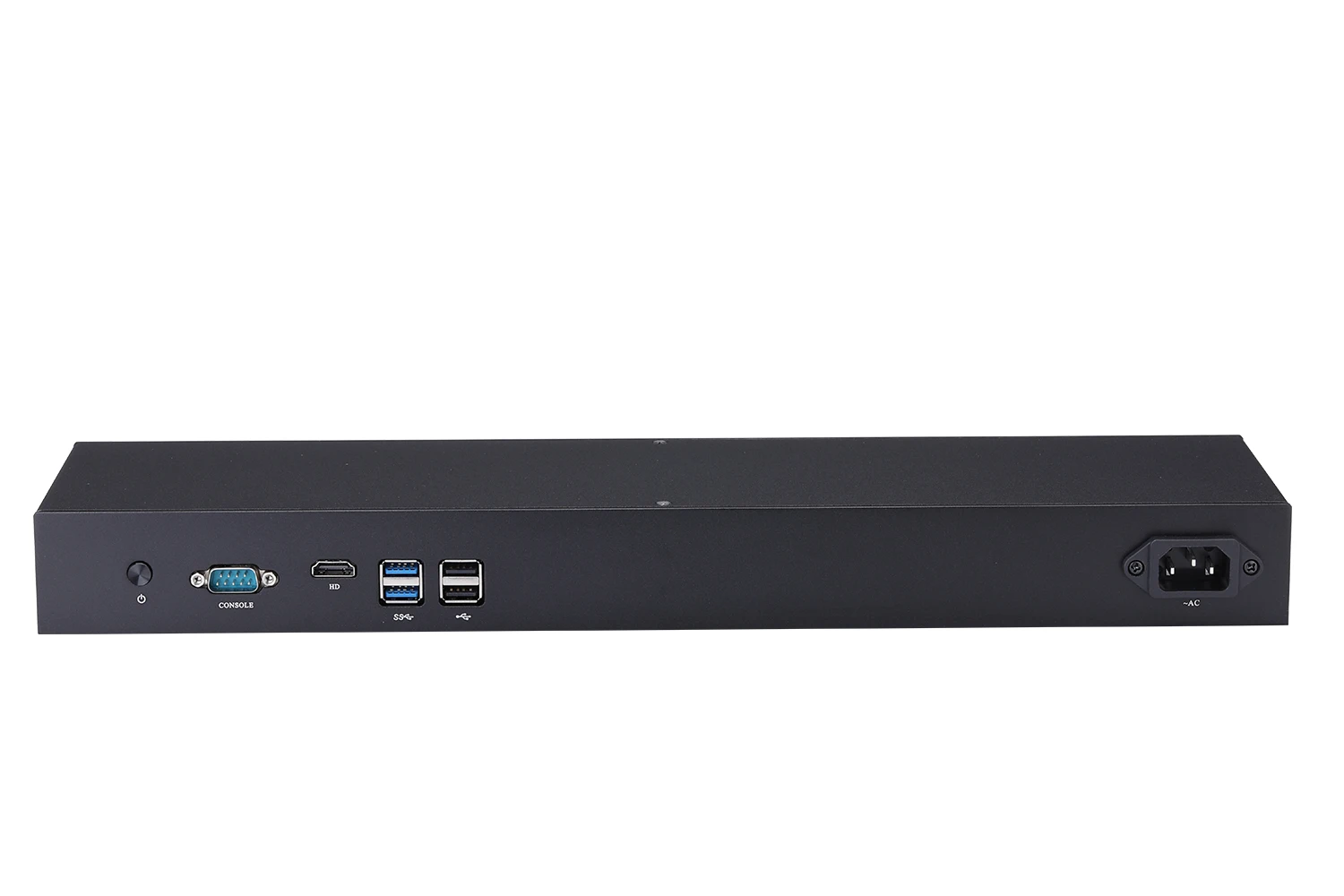 1U Qotom Mini PC 6 LAN Firewall Router industriale 1U Rack Server celeron core i3 i5 i7 OPNsense Mini Computer Q555G6