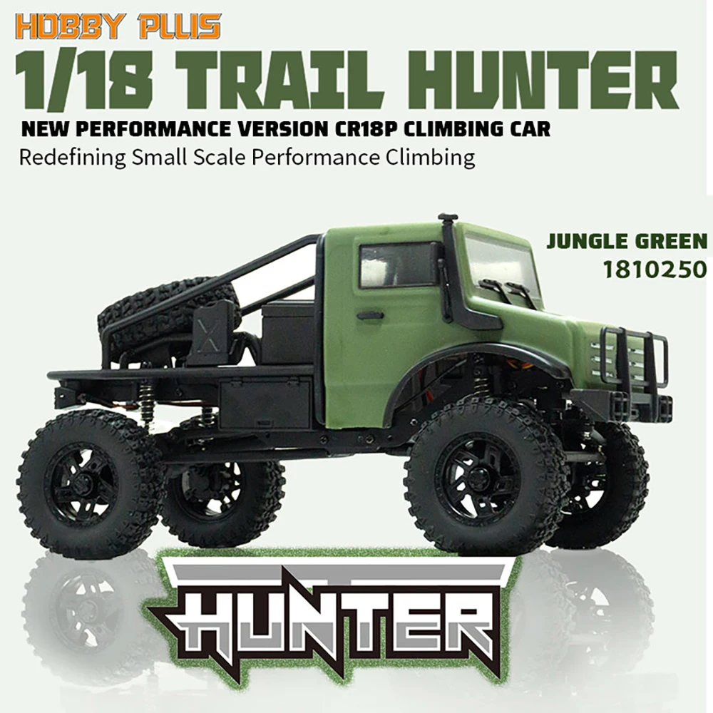 Hobby Plus CR18P 1/18 Trail Hunter RC Crawler RTR